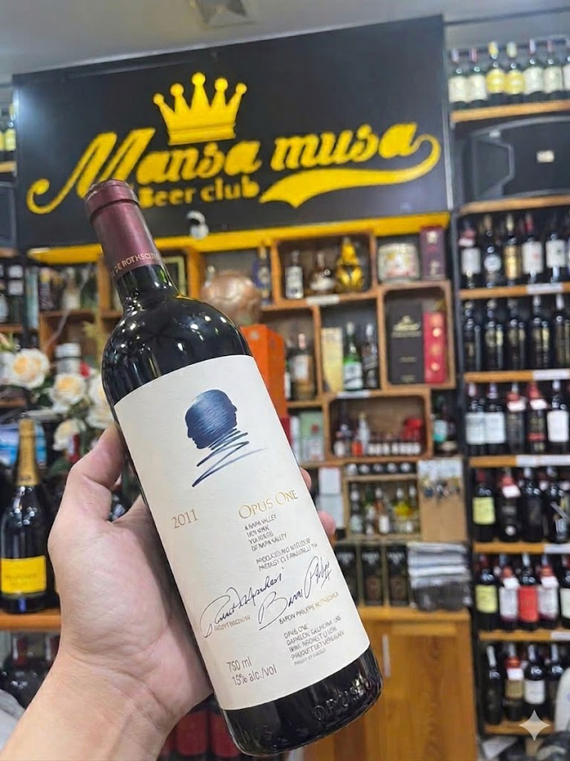 rượu vang opus one 2011