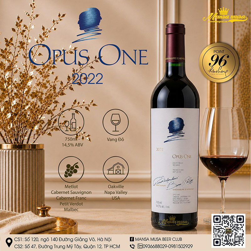 rượu vang opus one 2022 rượu vang opus one 2022