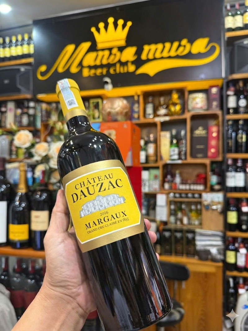 rượu vang pháp château dauzac 2016