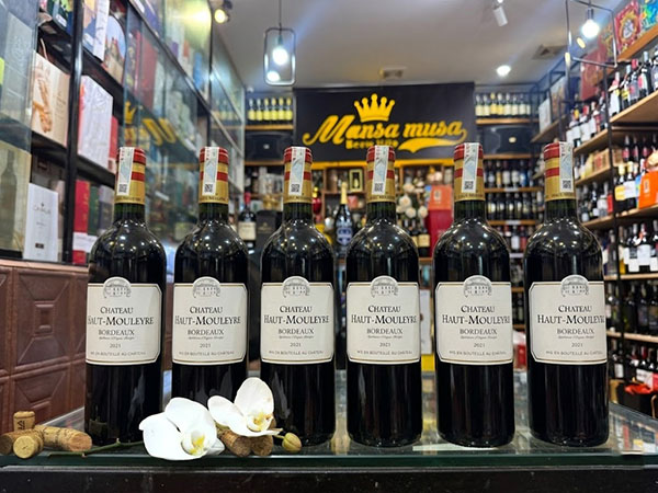 rượu vang pháp château haut-mouleyre bordeaux