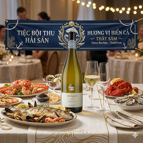 rượu vang pháp deux roches bourgogne tradition