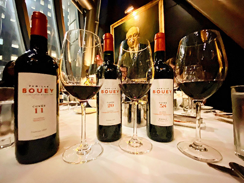 rượu vang pháp famille bouey cuvée 11 merlot