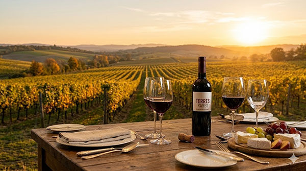 rượu vang pháp terres rares merlot