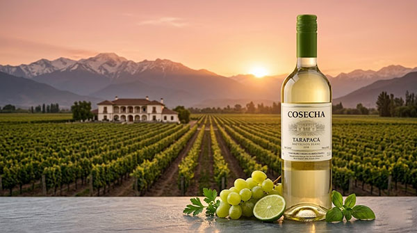rượu vang trắng chile cosecha sauvignon blanc