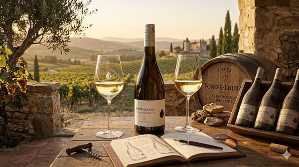 rượu vang vigné-lourac chardonnay prestige