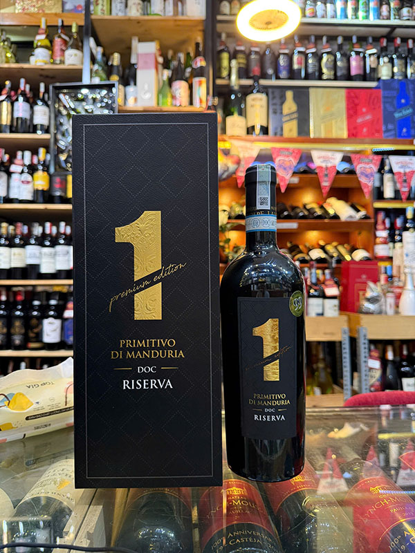 rượu vang ý 1 primitivo di manduria riserva