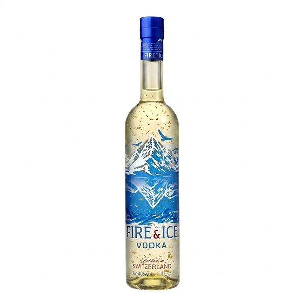 rượu vodka fire & ice vodka gold premium 500ml