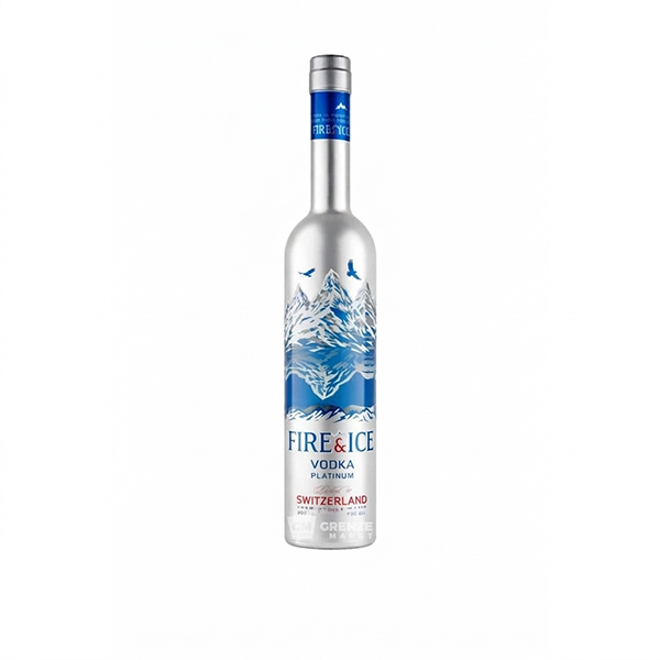 rượu vodka fire & ice vodka gold premium 700ml