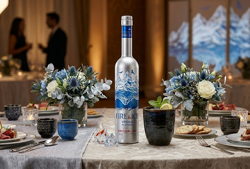 rượu vodka fire & ice vodka gold premium 700ml rượu vodka fire & ice vodka gold premium 700ml