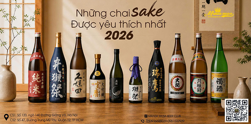 top sake yêu thích nhất 2026