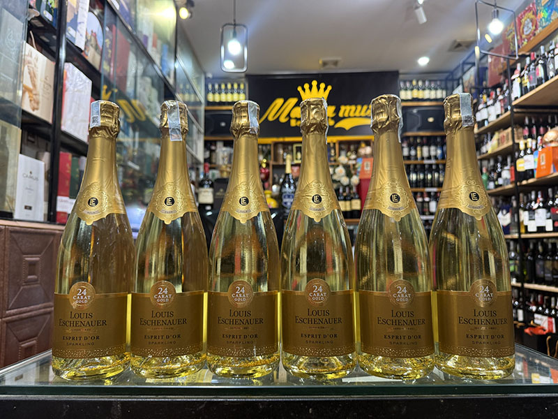 vang nổ ngọt louis eschenauer 24 carat gold muscat sparkling vang nổ ngọt louis eschenauer 24 carat gold muscat sparkling
