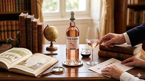 vang pháp vigne lourac syrah rosé