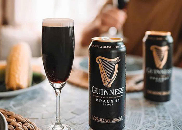 bia lon guinness draught stout