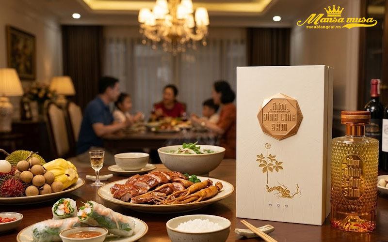 rượu đỉnh linh sâm