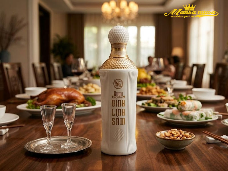 rượu đinh linh sâm golf