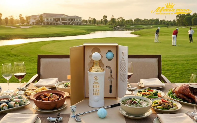 rượu đinh linh sâm golf