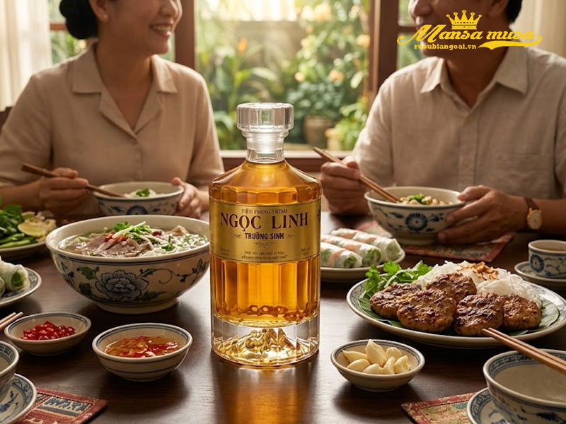 rượu ngọc linh trường sinh gold 24k