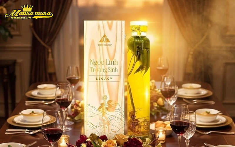 rượu ngọc linh trường sinh legacy 2 lít