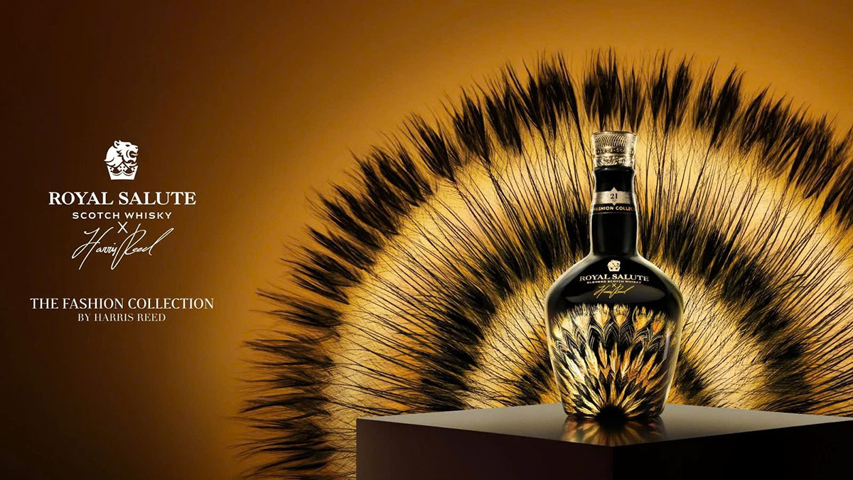 rượu royal salute 21 năm - harris reed gold