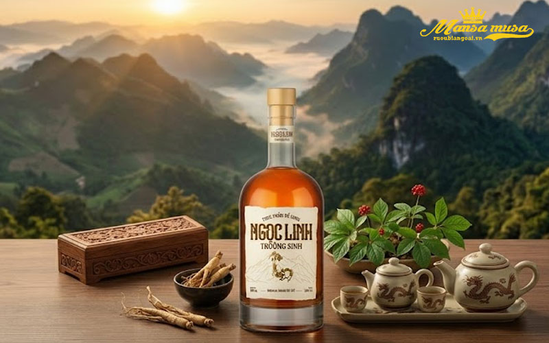 rượu sâm trường linh