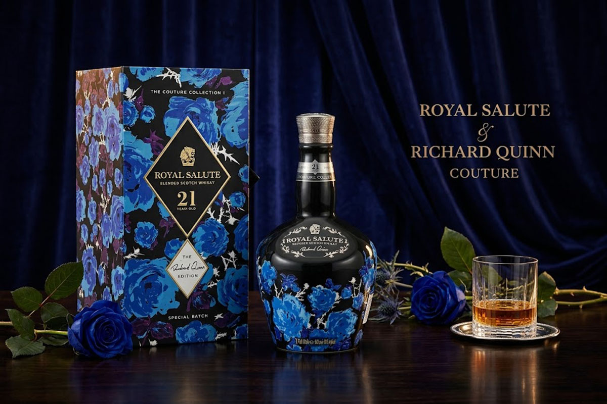 rượu whisky royal salute 21 years old richard quinn black limited