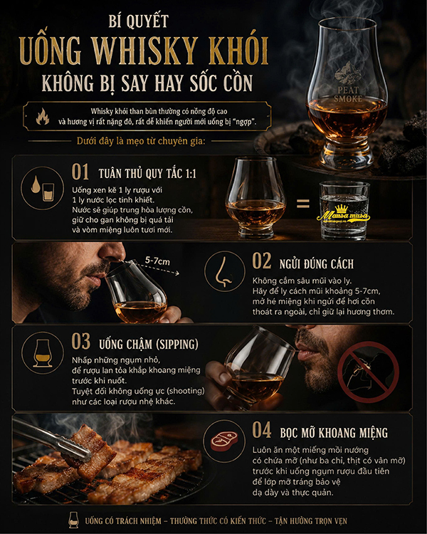 whisky khói với đồ nướng việt: bí quyết phối vị hoàn hảo whisky khói với đồ nướng việt: bí quyết phối vị hoàn hảo